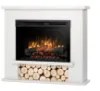 Obrazek Kominek elektryczny Tula 26 biały mat