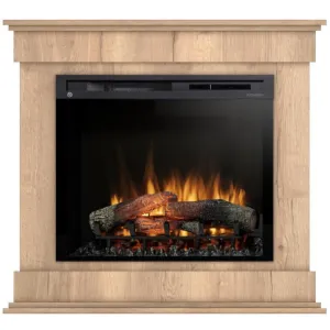 Obrazek Kominek elektryczny Lenox 28 jasny dąb