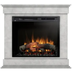 Obrazek Kominek elektryczny Lenox 28 beton