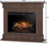 Obrazek Kominek elektryczny Lenox 28 ciemny dąb