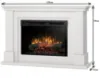 Obrazek Kominek elektryczny Luena 28 biały mat