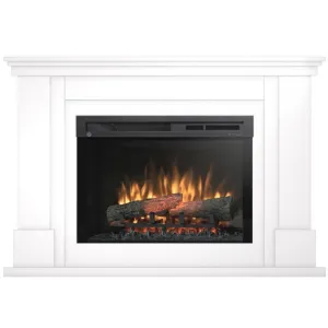 Obrazek Kominek elektryczny Luena 26 biały połysk