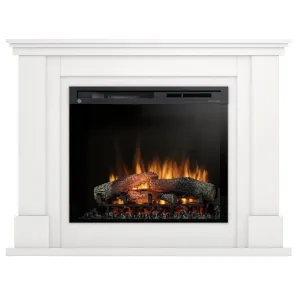 Obrazek Kominek elektryczny Luena Nar. 23  biały
