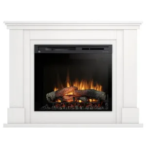 Obrazek Kominek elektryczny Luena Nar. 28  biały