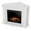 Obrazek Kominek elektryczny Luena Nar. 28  biały
