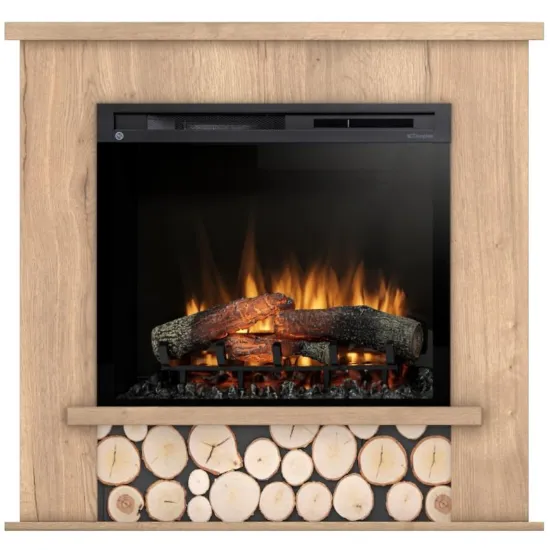Obrazek Kominek elektryczny Tula 28 jasny dąb