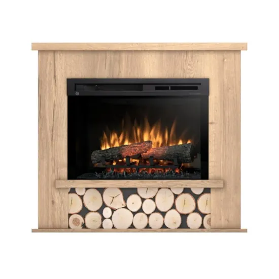Obrazek Kominek elektryczny Tula 26 jasny dąb