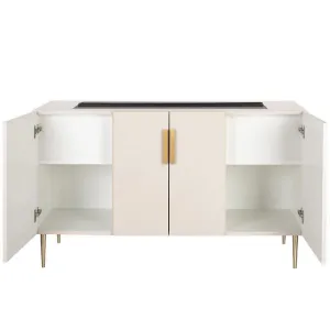 Obrazek Kominek elektryczny Prins 1000 beż