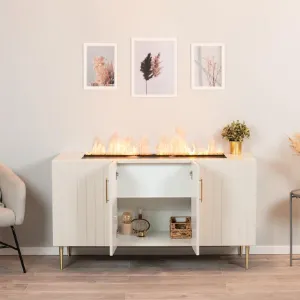 Obrazek Kominek elektryczny Prins 1000 beż