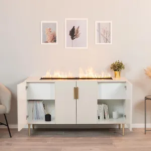 Obrazek Kominek elektryczny Prins 1000 beż