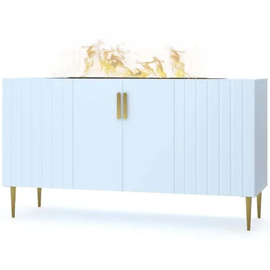 Obrazek Kominek elektryczny Prins 1000 baby blue