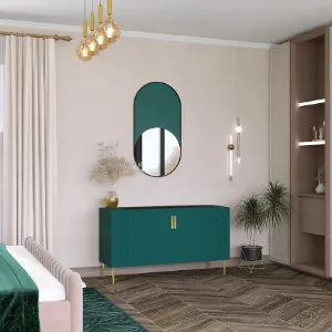 Obrazek Kominek elektryczny Prins 1000 zielony