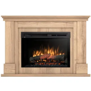 Obrazek Kominek elektryczny Luena 26 jasny dąb