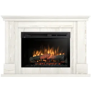 Obrazek Kominek elektryczny Luena 26 biała sosna