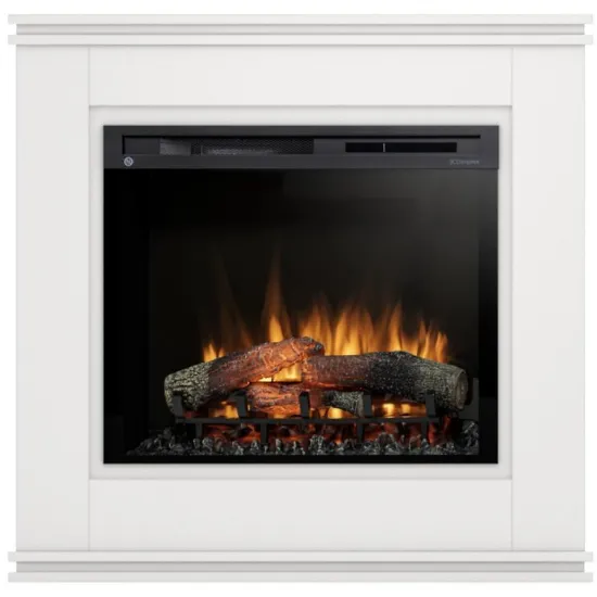 Obrazek Kominek elektryczny Vena 28 biały mat