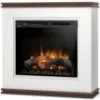 Obrazek Kominek elektryczny Vena 28 biały/ciemny dąb