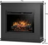 Obrazek Kominek elektryczny Vena 26 czarny