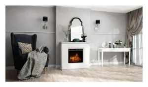 Obrazek Kominek elektryczny Vena 26 czarny