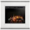 Obrazek Kominek elektryczny Vena 28 biały/beton