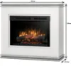 Obrazek Kominek elektryczny Vena 28 biały/beton