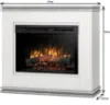 Obrazek Kominek elektryczny Vena 26 biały/beton