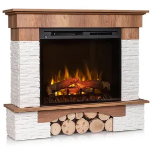 Obrazek Kominek elektryczny Porto 28 dąb