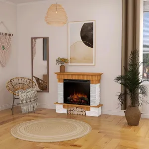 Obrazek Kominek elektryczny Porto 28 dąb