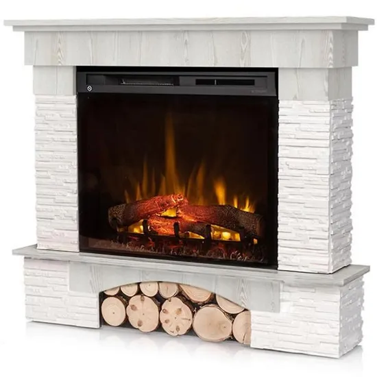 Obrazek Kominek elektryczny Porto 28 sosna