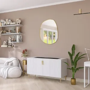 Obrazek Kominek elektryczny Prins 1000 R biały