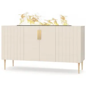 Obrazek Kominek elektryczny Prins 1000 R beż