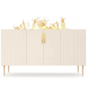 Obrazek Kominek elektryczny Prins 1000 R beż