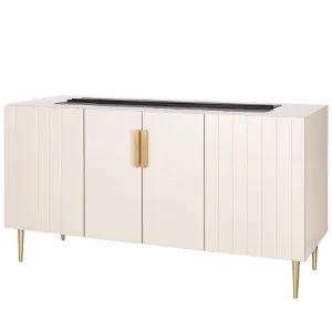 Obrazek Kominek elektryczny Prins 1000 R beż