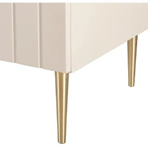 Obrazek Kominek elektryczny Prins 1000 R beż