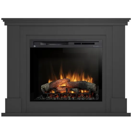 Obrazek Kominek elektryczny Luena 28 czarny