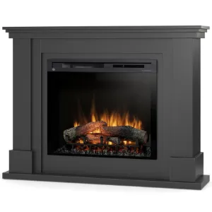 Obrazek Kominek elektryczny Luena 28 czarny