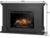 Obrazek Kominek elektryczny Luena 28 czarny