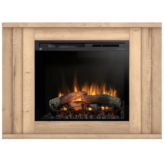 Obrazek Kominek elektryczny Paria 28 jasny dąb
