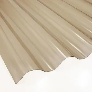 Obrazek Płyta PC 900 x 2000 x 0,5 mm fala dymna odporna na gradobicie