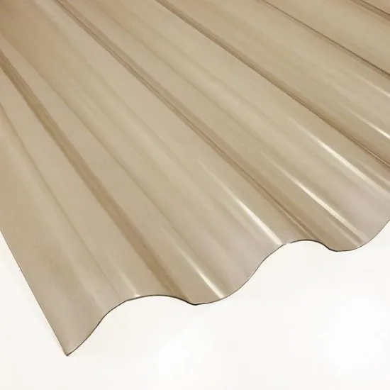 Obrazek Płyta PC 900 x 2000 x 0,5 mm fala dymna odporna na gradobicie