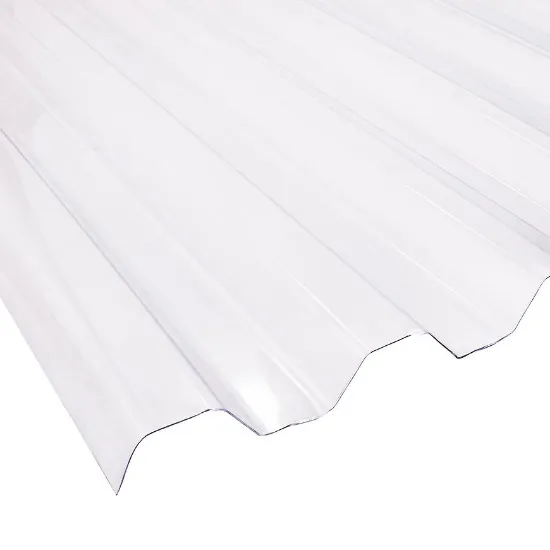 Obrazek Płyta PCV trapez 2000 x 900 x 0,8 mm bezbarwna