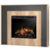 Obrazek Kominek elektryczny Zuni 28 jasny dąb/czarny