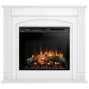 Obrazek Kominek elektryczny Atrato 28 biały