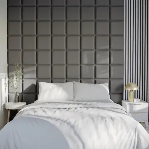 Obrazek Panel tapicerowany 30/30 ciemny szary