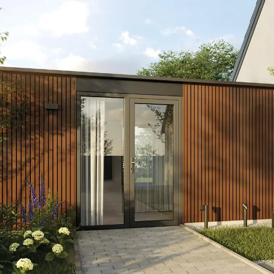 Obrazek Panel lamelowy Fronto V-BLACK Złoty Dąb 0,25x2,95M