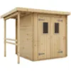 Obrazek Domek ogrodowy Skrzyp 193/193 + drewutnia