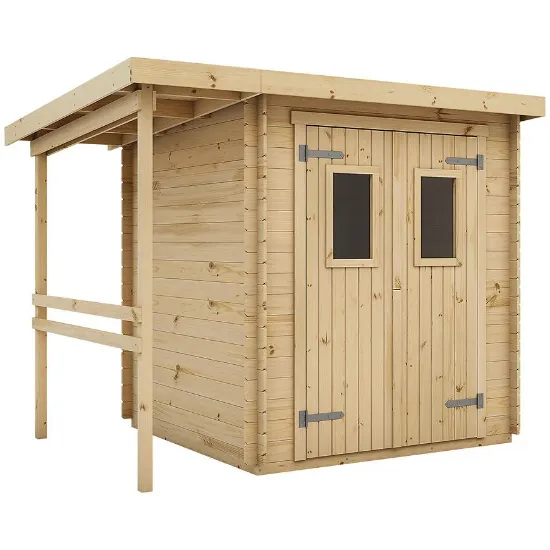 Obrazek Domek ogrodowy Skrzyp 193/193 + drewutnia