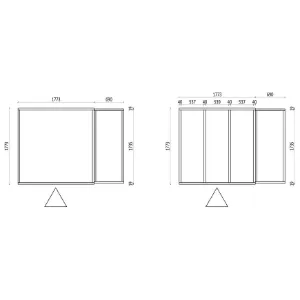 Obrazek Domek ogrodowy Skrzyp 270/193
