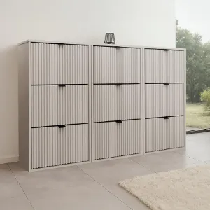 Obrazek Szafka Na Buty Laro Iii Stojąca Kaszmir/Kaszmir/ Czarny