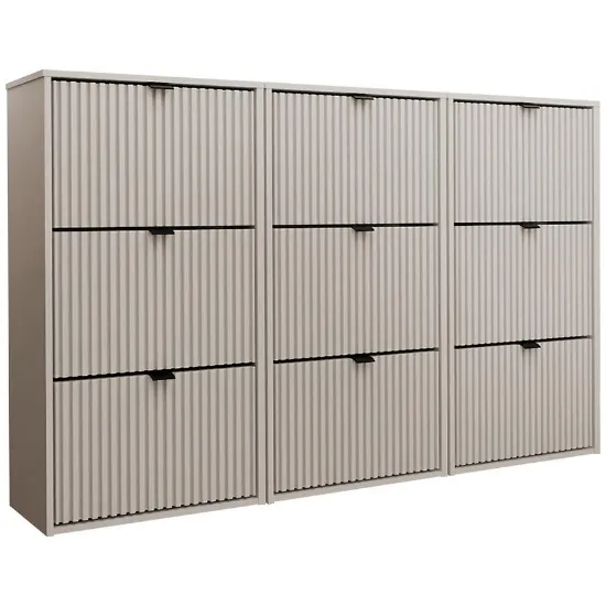 Obrazek Szafka Na Buty Laro Iii Wisząca Kaszmir/Kaszmir/ Czarny