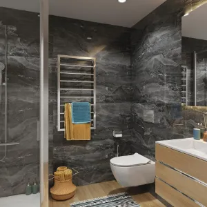 Obrazek Panel ścienny SPC Dark Stone VILO 30x60cm 4mm